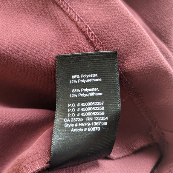 Aritzia Babaton Morath Turtleneck Sleeveless Blouse Mauve Women's Small - Picture 4 of 9